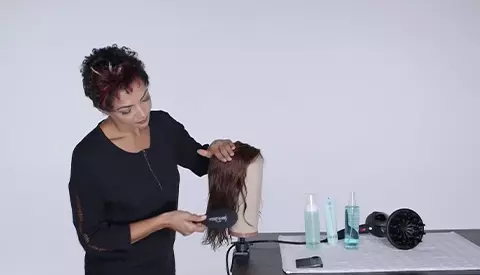 How To: Blow Dry Human Hair Wigs for Diffused Curls Human Hair Care